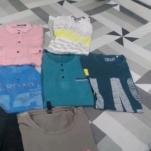 6 Men Shirts