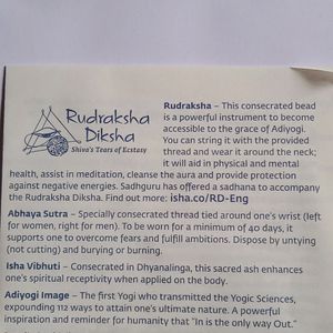 RUDRAKSHA DIKSHA KIT