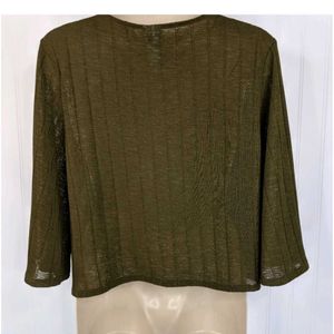 H&M Crop See Through Sweater