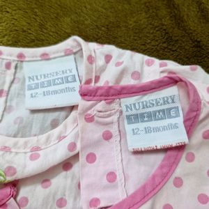 Set Of 2 Baby Dresses