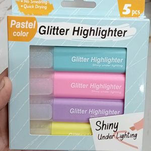 Pastel Glitter Highlighter