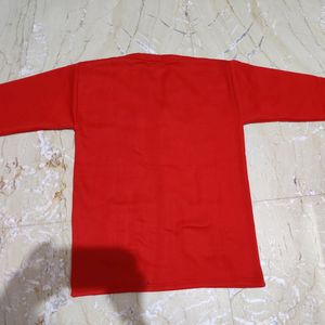 Red Sweater For Women Totally New.