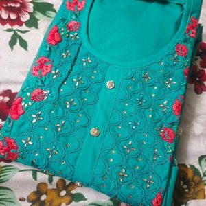 Beautiful Embroidery Work Dress Material