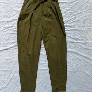 FORMAL OLIVE GREEN PANT