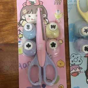 Craft Scissors And Paper Punch - (1 + 4)