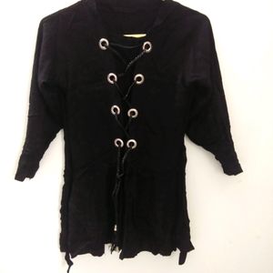 Beautiful Black Top For Women