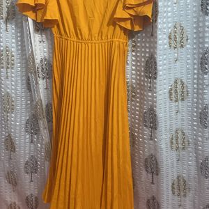 Yellow Midi Dress