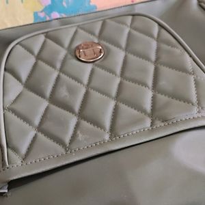 Handbag With Separate Phone Pocket