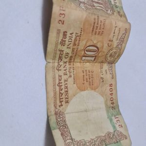 10 Rupees Old Series Note...