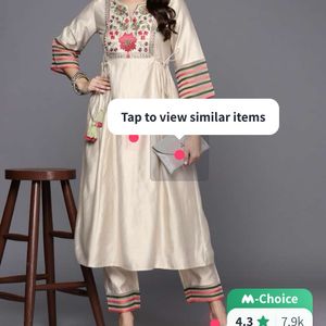 Kurta Set With Beautiful Design N Embroidery