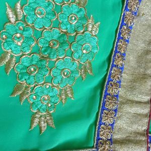 Fancy Saree(Green)