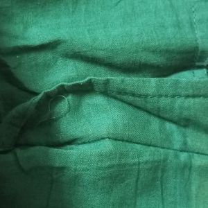 Bottle Green colour Blouse like new