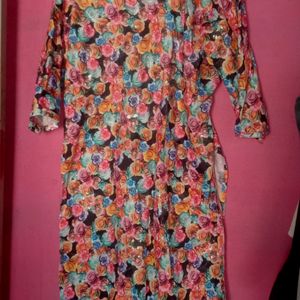 Flower Print Kurti 💓🛍️