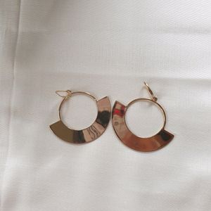 Set Of 5 Gold Plated Earrings