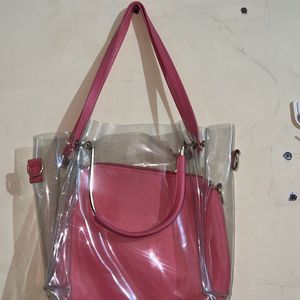 Transparent Hand Bag