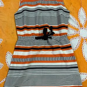 A Trendy Stripe Dress