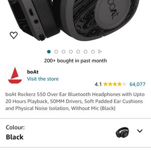 boat rockers 550 overear headphones