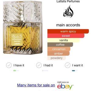 Lattafa Khamra Qahwa Decant 10ml