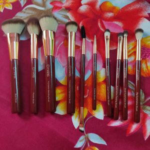 Mars Professional makeup Brushes 10pcs