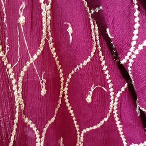 Zari Thread Wedding Dupatta