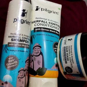 Complete Combo Of 3 Pilgrim Hair Products