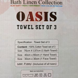 Towel Set Of 3