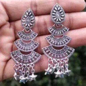 Oxidised Earrings