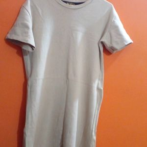 Nude Color T Shirt Dress.