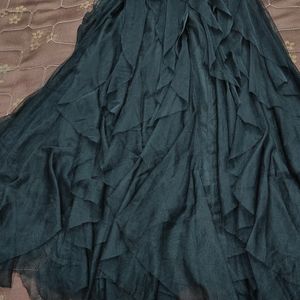 Black Skirt With Good Flare And Length