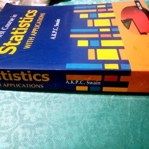 Statistics With Application's, By- A.K.P.C.Swain