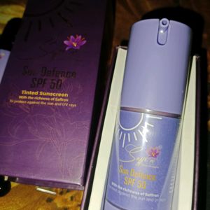 Sunscreen SPF 50 And Saffron Face Oil