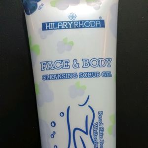 Hilary Rhoda Face & Body Cleaning Scrub Gel