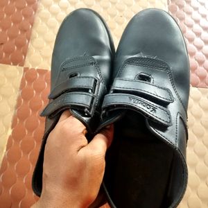 Pure Leather School Boys Shoe