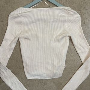 Sweetheart Neckline Bershka Top