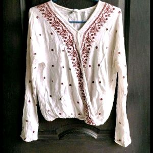 Only Embroidered Top