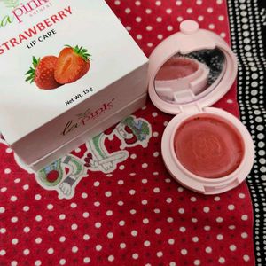 La Pink Strawberry Lip Balm 😍