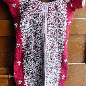 Embroidery 🪡 Kurti.