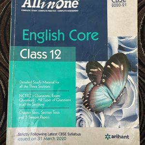 ENGLISH CORE CLASS 12