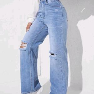 New Denim Ripped Jeans For Women