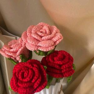 Crochet Rose Flower