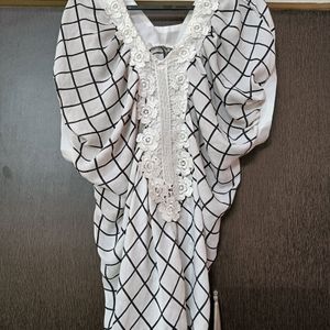 Stylish Different Patterned Top