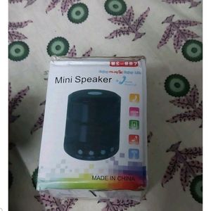 Fully Working Small Speaker