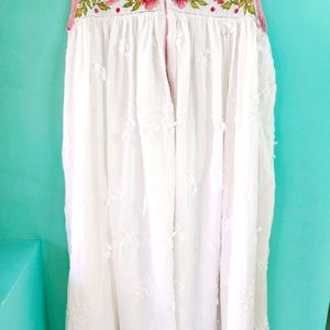 Cream Kurti 2xl Size With Dupatta 😍