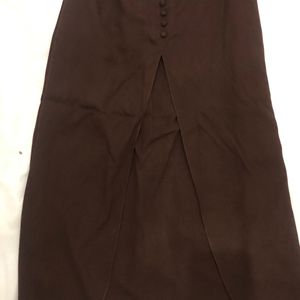 Brown Skirt