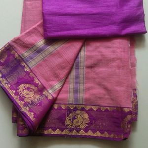 Pink Saree