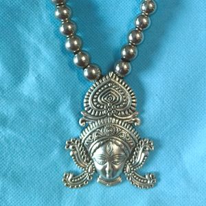 Maa Durga oxidised Neckpiece