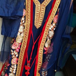 Anarkali Set With Beautiful Outer