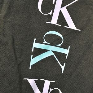 CK T SHIRT (OLIVE GREEN)