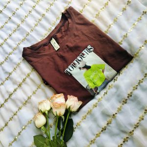 Brown Trendy Tshirt