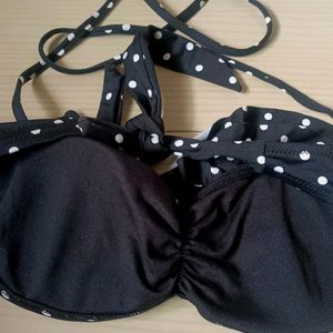 Black Polka Dot Bikini